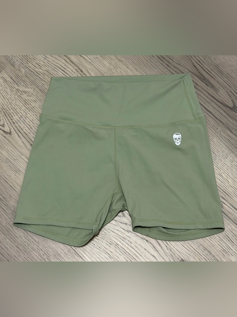NEW Gymreapers Women’s Buttery Soft Shorts In Green - NEW! Sold Out Size Small